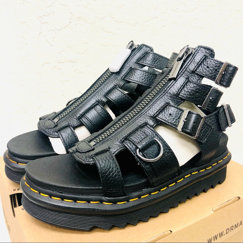 Dr. Martens Olson Zipped Leather Sandal